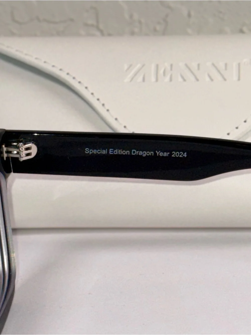 ZENNI Special Edition Dragon Year 2024 Black Eyeglass Frames w/ Case